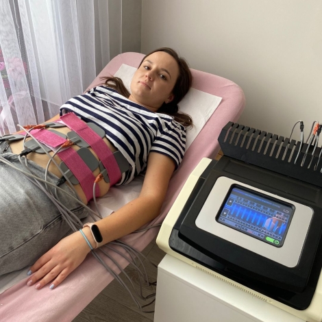 Elektrostymulacja z podczerwienią